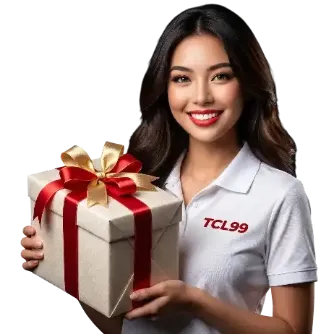 TCL99 Casino Australia homepage hero with pokies and live casino rewards